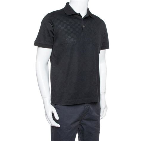 louis vuitton polo shirt damier|Damier Cotton Pique Polo .